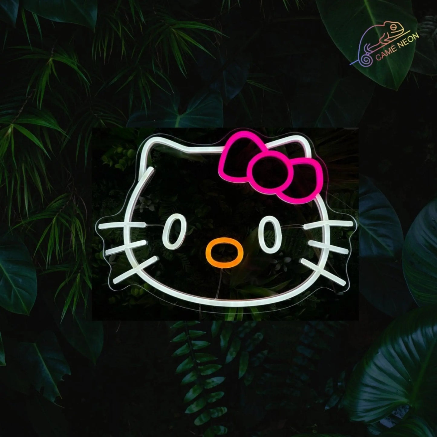 neon led hello kitty
