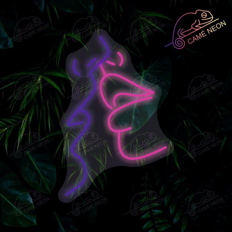 Néon LED Visages et Baiser Product vendor
