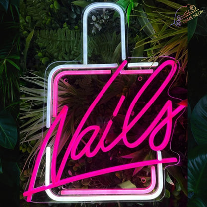 neon led nails pour onglerie