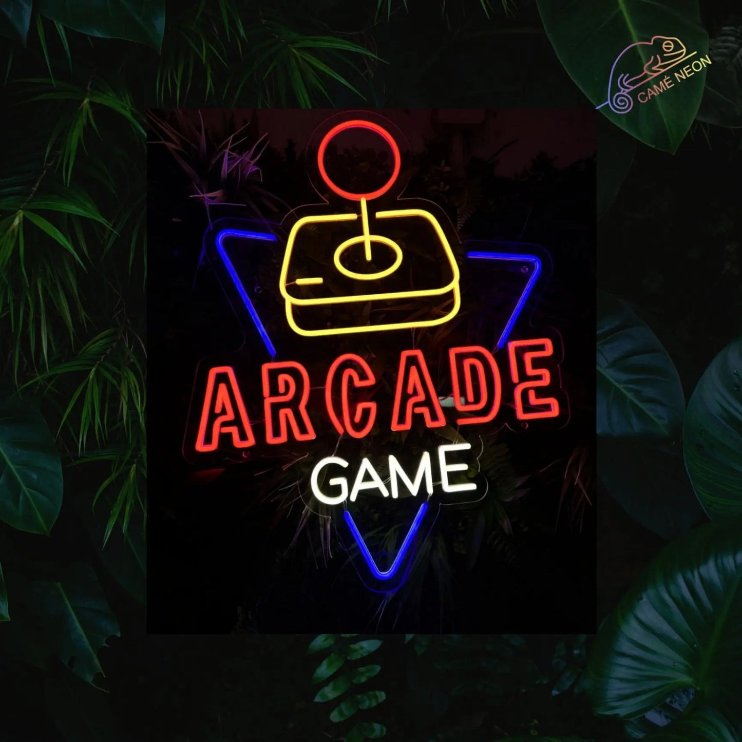 neon led arcade gaming