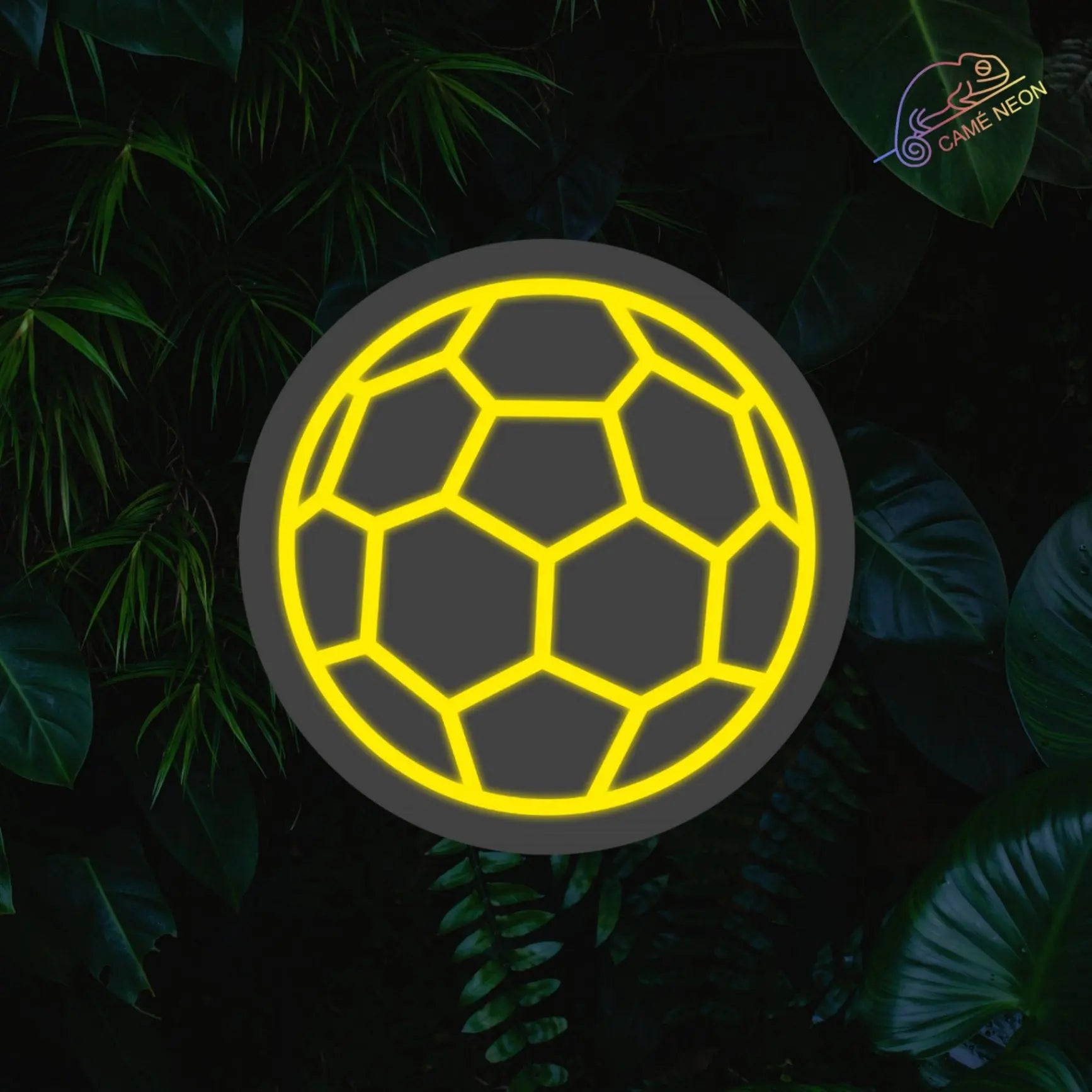 Néon ballon de foot Product vendor jaune