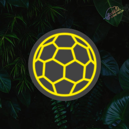 Néon ballon de foot Product vendor jaune