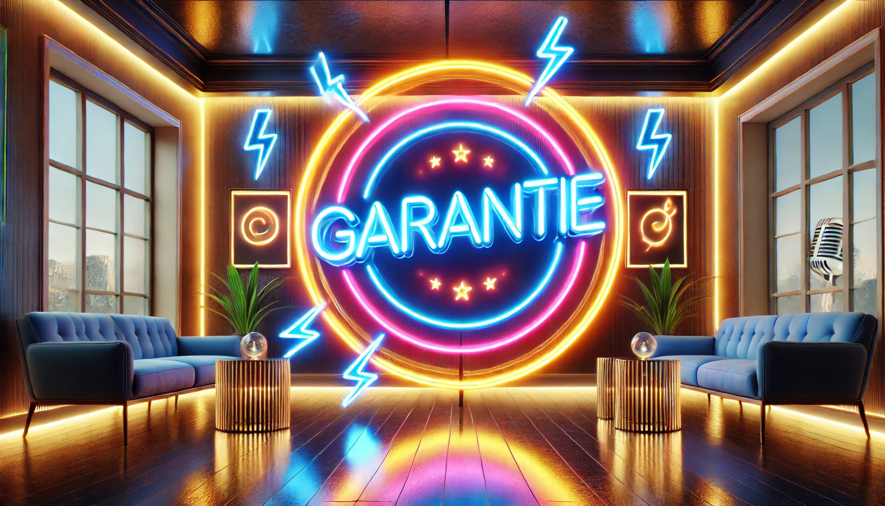 la garantie de nos enseignes lumineuses et pancarte