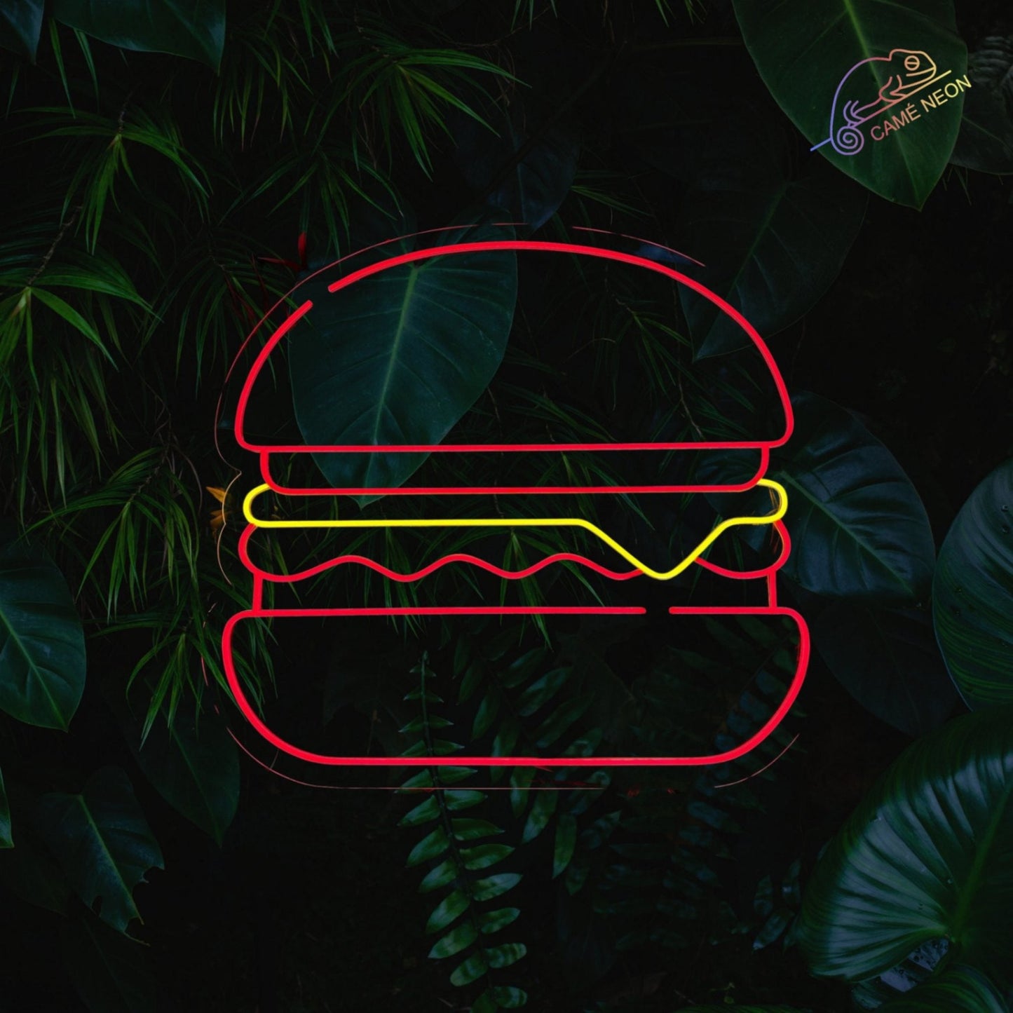 décoration murale burger pour restaurant et fast food