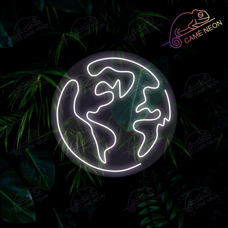 magnifique néon led planete au meilleur prix