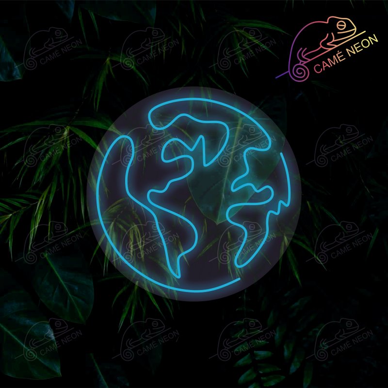 magnifique néon led planete au meilleur prix