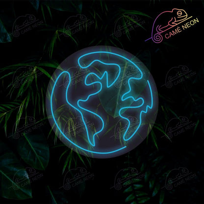 magnifique néon led planete au meilleur prix