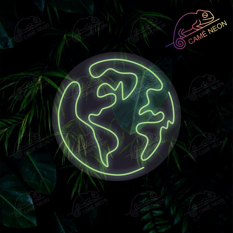 magnifique néon led planete au meilleur prix