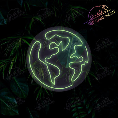 magnifique néon led planete au meilleur prix