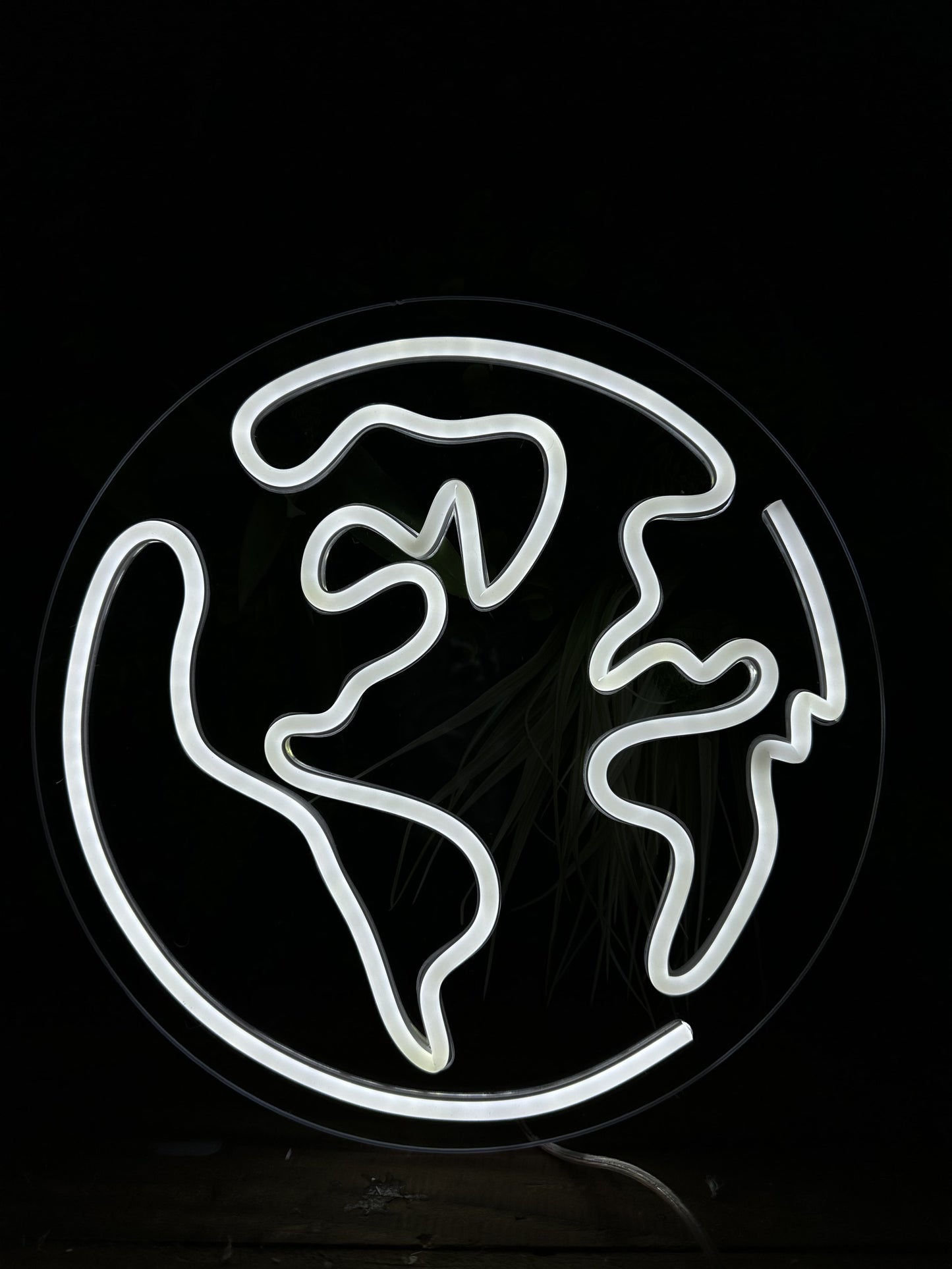 magnifique néon led planete au meilleur prix photo