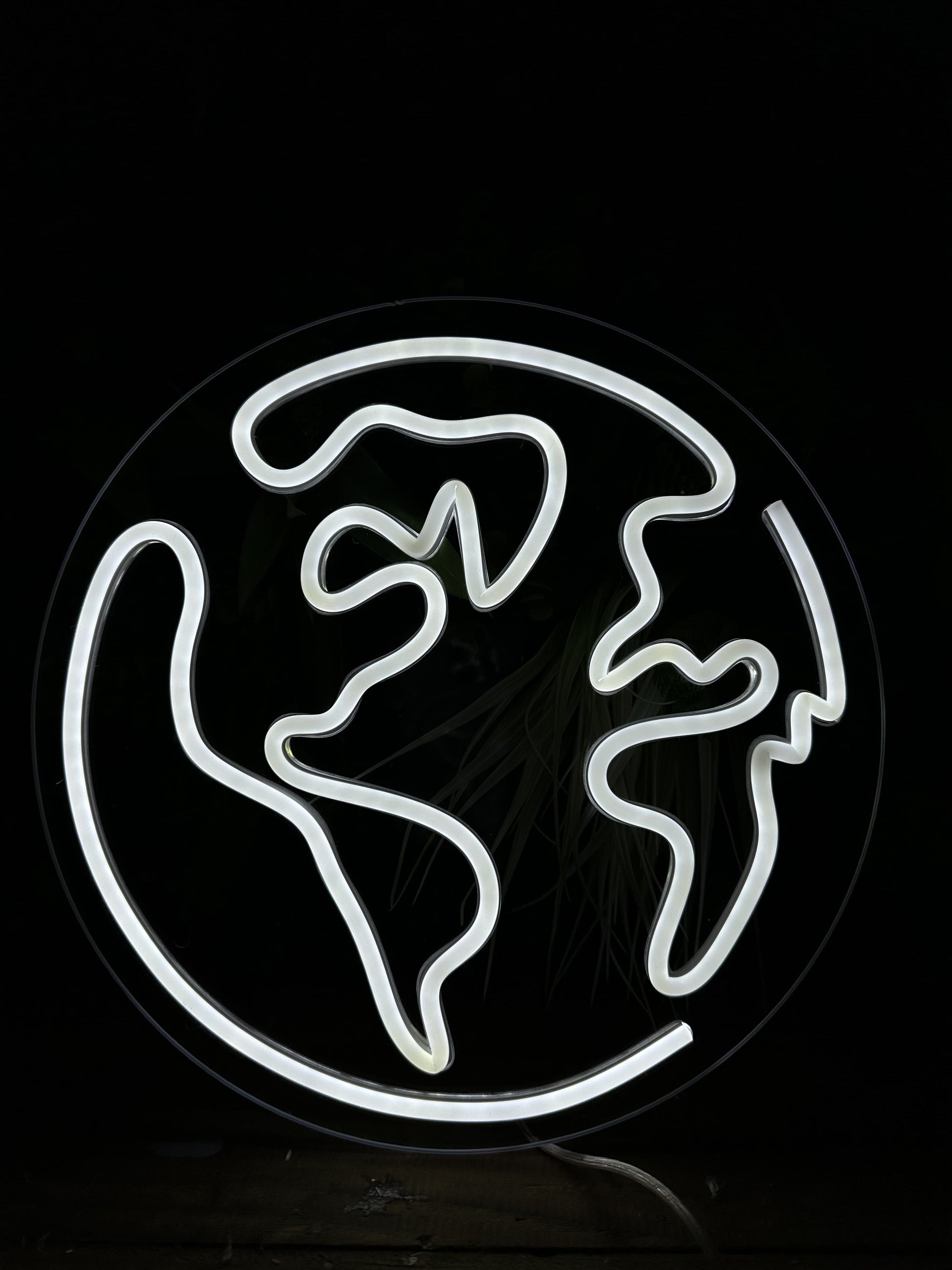 magnifique néon led planete au meilleur prix photo